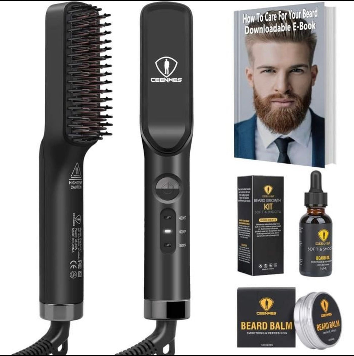 Lisseur à Barbe 3-en-1 – LissTaBarbe™